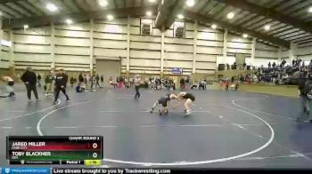 120 lbs Champ. Round 2 - Toby Blackner, Roy vs Jared Miller, Park City