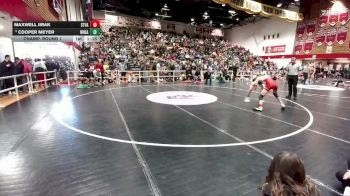 132 lbs Champ. Round 1 - Cooper Meyer, Wheatland vs Maxwell Jirak, Star Valley