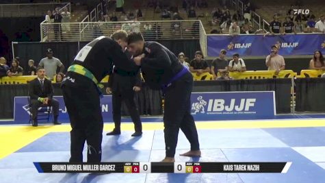 Kais Tarek Nazih vs Bruno Miguel Muller Garcez 2026 Pan Jiu Jitsu IBJJF Championship