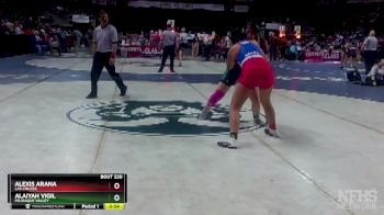 Girls 165 lbs Cons. Round 2 - Alexis Arana, Las Cruces vs Alaiyah Vigil, Pojoaque Valley