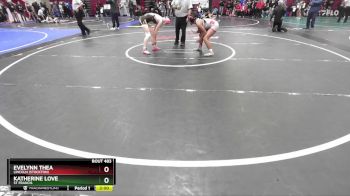 130 lbs Quarterfinal - Katherine Love, St Francis vs Evelynn Thea, Lincoln (Stockton)