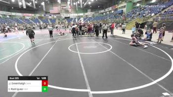 78 lbs Quarterfinal - Jantz Greenhalgh, Carbon WC vs Isaiah Rodriguez, Fort Lupton Metro