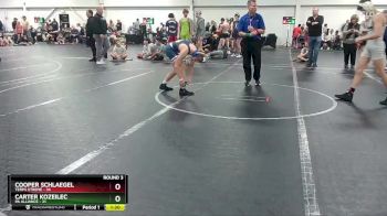 120 lbs Round 3 (8 Team) - Carter Kozeilec, PA Alliance vs Cooper Schlaegel, Terps Xtreme
