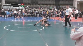 97 lbs Semifinal - Henry Paster, RedNose Wrestling School - MSC vs Cameron Juhola, Iron Wolves