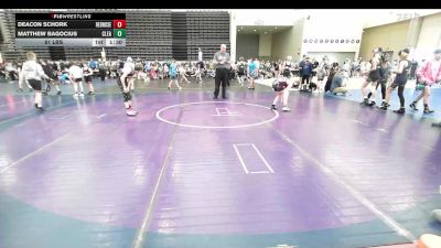 81 lbs Rr Rnd 1 - Deacon Schork, RedNose ES vs Matthew Bagocius, Clearview ES
