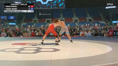 157 lbs Champ. Rd Of 16 - Mack Powell, OK vs Brady Ritter, IL