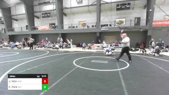 95 lbs Semifinal - Joel Vela, Askeo International Mat Club vs Ethan Park, Mat Demon WC