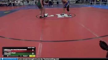 285 lbs Cons. Round 1 - Abdullah Mastrogiovanni, Blacksburg vs William Peay, Jamestown