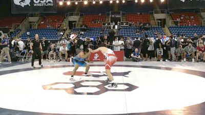 120 lbs Champ. Rd Of 32 - Carter Booze, Nebraska vs Aiden Garcia, California