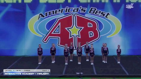 Interactive Academy - TWILIGHT [2025 L1.1 Mini - PREP Day 1] 2025 America's Best Indy Challenge