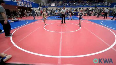 80 lbs Consi Of 8 #2 - Layne Burdam, Dark Cloud Wrestling Club vs Bryson Gelinas, Grove Takedown Club