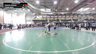 215 lbs Consi Of 8 #2 - Edward Vasquez, North Providence vs Cohen Mahr, Smithfield