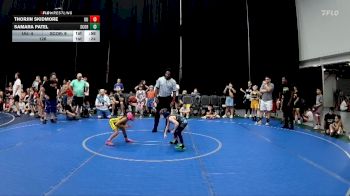 44 lbs Round 1 (4 Team) - Thorjin Skidmore, Upstate Uprising vs Samara Patel, Scorpions