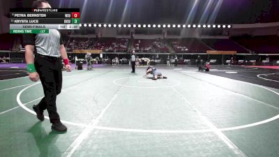 180 lbs Semifinal - Petra Bernsten, Washington State (W) vs Krysta Luce, Grand Valley State (W)