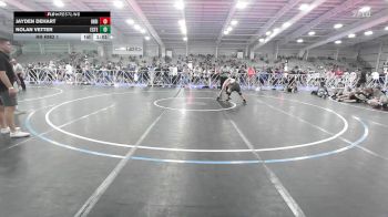 135 lbs Rr Rnd 1 - Jayden Dehart, Indiana Outlaws Silver vs Nolan Vetter, Estebuilt WC