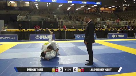 Joseph Andrew Hughey vs Enmanuel Torres 2025 Pan Jiu Jitsu IBJJF Championship