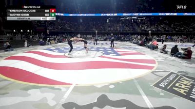 Semifinal - Emerson Skuodas, Harrisburg vs Jaidynn Giedd, Kingsbury County