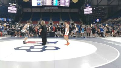 132 lbs Cons. Rd Of 32 - Bo Hake, Iowa vs Ryan Bozelli, New York