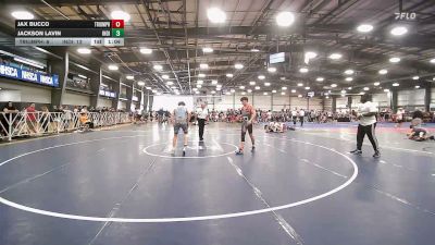 126 lbs Rr Rnd 1 - Jax Bucco, Triumph White - HSB vs Jackson Lavin, Indiana Outlaws Yellow - HSB