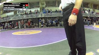 113 lbs 2nd Wrestleback (16 Team) - Franz Marquez-Preza, Eaglecrest vs Lane Welchert, Bennington