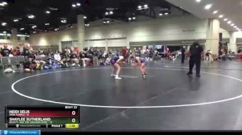 126 lbs Semis & Wb (16 Team) - Shaylee Sutherland, Beauty And The Creason Iowa vs Heidi Selis, MXW Purple