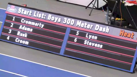 High School Boys' 300m, Finals 1