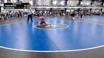 Elite 133 lbs Champ. Round 2 - Chase Beckett, Minnesota State vs Gavin Hilyar, Augsburg College