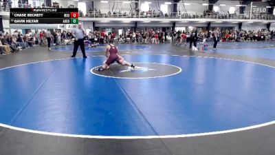 Elite 133 lbs Champ. Round 2 - Chase Beckett, Minnesota State vs Gavin Hilyar, Augsburg College