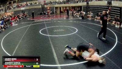 127 lbs Round 2 (4 Team) - Andrew Garcia, Saint Pius X (Kansas City) vs Javier Berg, Chatfield