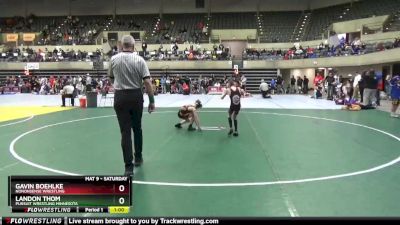 60 lbs Champ. Round 1 - Gavin Boehlke, Nononsense Wrestling vs Landon Thom, Pursuit Wrestling Minnesota