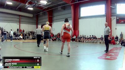 150 lbs Semis & Wb (16 Team) - Jayden Disbro, Milan vs Jacob Moss, Rossville