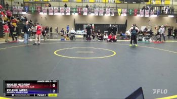 155 lbs 1st Place Match - Haylee McGrew, High Altitude Wrestling Club vs Kyleigh James, Immortal Athletics WC