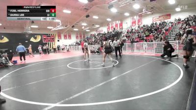 115 lbs Semifinal - Itzel Herrera, Corona vs Jianna Lee, La Canada