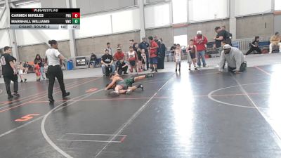 89.6-107.2 lbs Champ. Round 2 - Marshall Williams, Viper Wrestling Club vs Carmen Mireles, Prosser Wrestling Academy