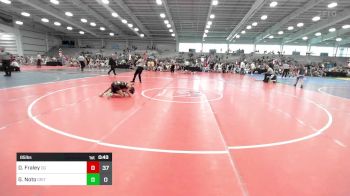 85 lbs Rr Rnd 1 - Daylin Fraley, Ohio Gold vs Gavin Noto, Grit Mat Club Red