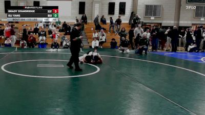175 lbs Consi Of 8 #1 - Brady Standridge, Scituate vs Eli Yang, Marshfield