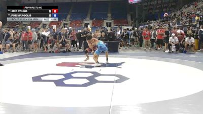 120 lbs Champ. Rd Of 64 - Luke Young, Pennsylvania vs Jake Margolis, Florida