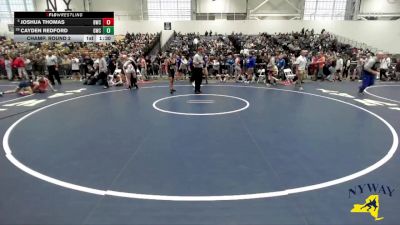 145 lbs Champ. Round 2 - Joshua Thomas, B2 Wrestling Club vs Cayden Redford, Gowanda Wrestling Club