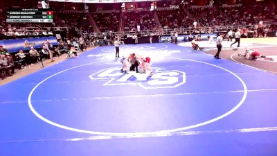 I-101 lbs Cons. Round 2 - Connor McAllister, Horseheads vs Andrew Uszenski, Valley Central