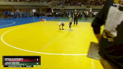 50 lbs Placement (4 Team) - Logan Nelson, STMA (St. Michael/Albertville) vs Upton Klepperich, Z-M (Zumbrota/Mazeppa)