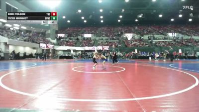 50 lbs Champ. Round 2 - Tizer Mummey, Bearcats Wrestling Club Helena vs Erik Polson, Thermopolis Wrestling Club