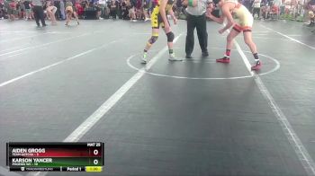 132 lbs Finals (2 Team) - Karson Yancer, Phoenix WC vs Aiden Grogg, Team Gotcha