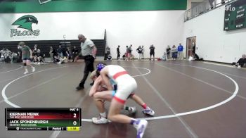 113 lbs Quarterfinal - Jack Sponenburgh, Kearney High School vs Kiernan Meink, The Best Wrestler