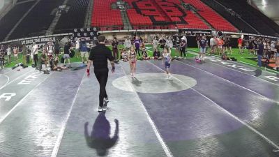 52-58.4 lbs Champ. Round 1 - Madison Vigil, Colorado vs Ariel Morales, Nevada