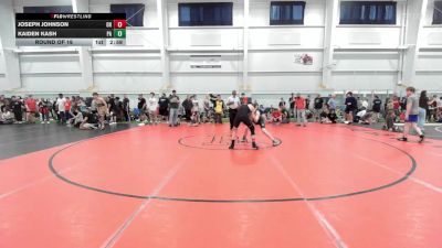 S-133 lbs Round Of 16 - Joseph Johnson, OH vs Kaiden Kash, PA
