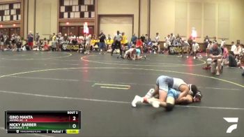 108 lbs Round 1 (6 Team) - Gino Manta, Ascend WC vs Nicky Barber, BlueWave 3