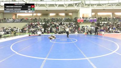 132 lbs Round Of 16 - Brayden Hancock, Jonathan Law vs Giuliano Sirianni, Simsbury