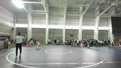 65 lbs Cons. Semi - Mandi Mele, Wyoming vs Skylar Leber, Devils Wrestling