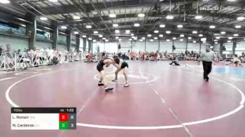 113 lbs Prelims - Logan Roman, Triumph Blue vs Mark Cardenas, Illinois Menace