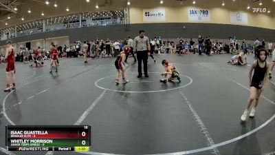 52 lbs Round 2 (6 Team) - Isaac Guastella, Brawler Elite vs Whitley Morrison, Junior Terps Xpress